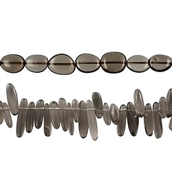 Cordons de pierres précieuses en Quartz fumé | Marco Schreier