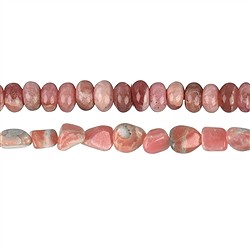 Chain strands Rhodochrosite | Schreier wholesale; gems, healing stones & jewelry