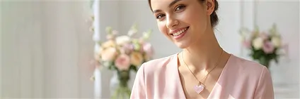 Anhänger & Ketten Rosenquarz | Mineralienhandel Edelsteine, Heilsteine & Schmuck