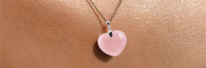 Pendentifs & Chaînes Quartz rose | Marco Schreier