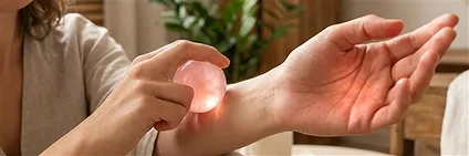 Rosenquarz-Wellness & Edelsteinmassage | Edelsteine, Heilsteine & Schmuck-Handel