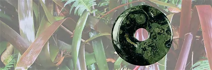 Gebohrte Steinteile & Donuts Rhyolith | Edelsteine, Heilsteine & Schmuck-Handel