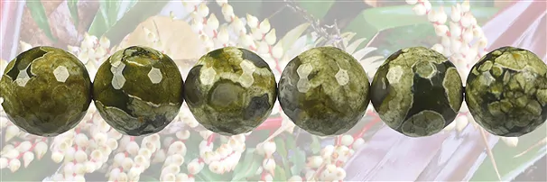 Steinstränge & Edelsteinketten Rhyolith | GH Edelsteine, Heilsteine & Schmuck