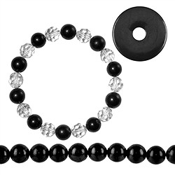 Drilled, jewelry & strands of schungite | wholesaler gems & healing stones