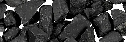 Pietre grezze e pietre burattate shungite | grossista gemme e pietre curative