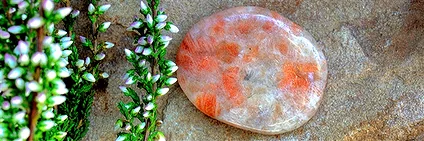 Sonnenstein roh. getrommelt, poliert | Schreier Edelsteine, Heilsteine & Schmuck