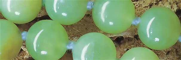 Serpentino giallo e verde | Pietre burattate e materiale grezzo