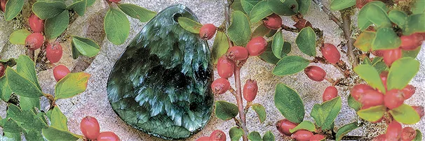 Serafinita (clinocloro) | tienda de piedras preciosas, piedras curativas y joyas