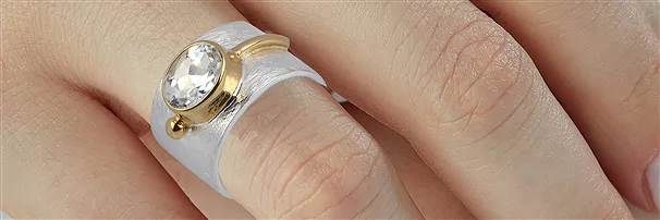 Bagues avec Topaze | Pierres précieuses, pierres thérapeutiques & bijoux