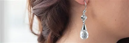 Ohrschmuck mit Topas | Schreier Großhändler Edelsteine, Heilsteine & Schmuck