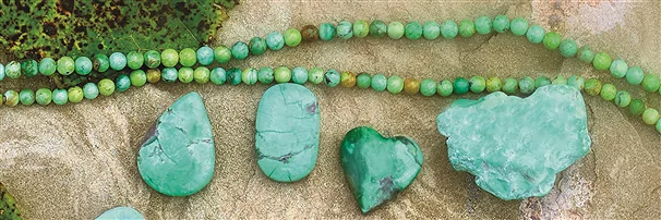 Variscit und Variscit in Matrix | Großhändler Edelsteine, Heilsteine & Schmuck