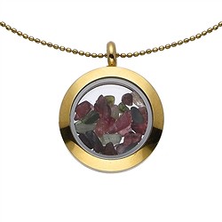 Edelstahl-Anhänger mit Kette | Mineralienhandel Edelsteine, Heilsteine & Schmuck