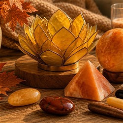 Calore autunnale per la tua casa | Gemme Schreier, pietre curative e gioielli