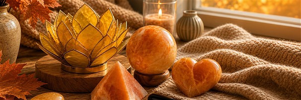 Calore autunnale per la tua casa | Gemme Schreier, pietre curative e gioielli
