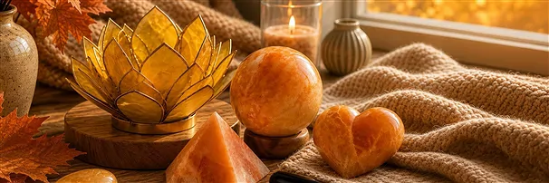 Herbstliche Wärme für Ihr Zuhause | Großhändler Edelsteine, Heilsteine & Schmuck