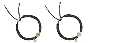 Macramé bracelets with gemstones | wholesaler gems, healing stones & jewelry