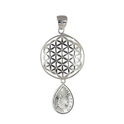 Bijoux avec Fleur de vie | Pierres précieuses, pierres thérapeutiques & bijoux