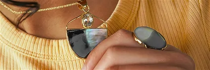 YinYang-Schmuck mit Perlmutt | Mineralienhandel Edelsteine, Heilsteine & Schmuck