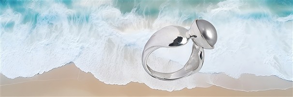 Rings with pearl and Mother of Pearl | wholesaler gems, healing stones & jewelry