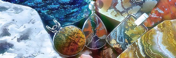 Gioielli con diaspro vulcanico | gemme, pietre curative e gioielli all'ingrosso - Pagina 2