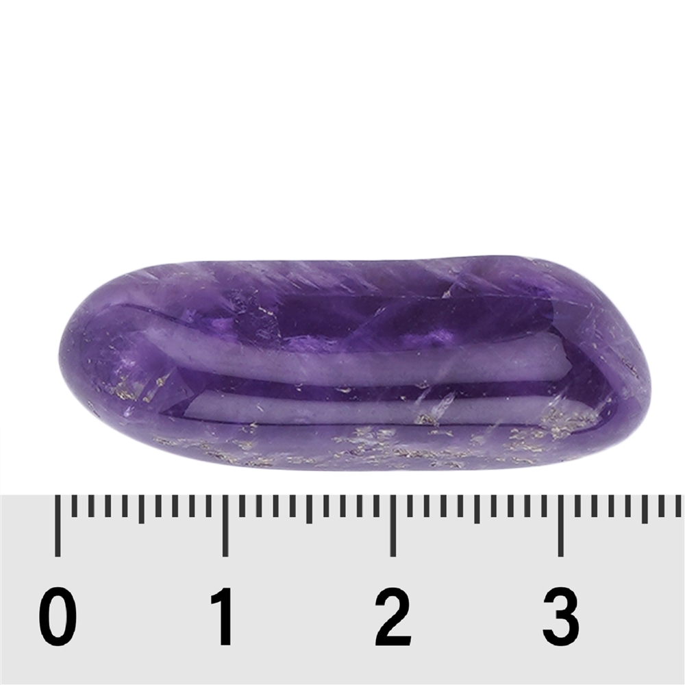 Pietra burattata ametista Maraba B, 2,7 - 3,7 cm (M)