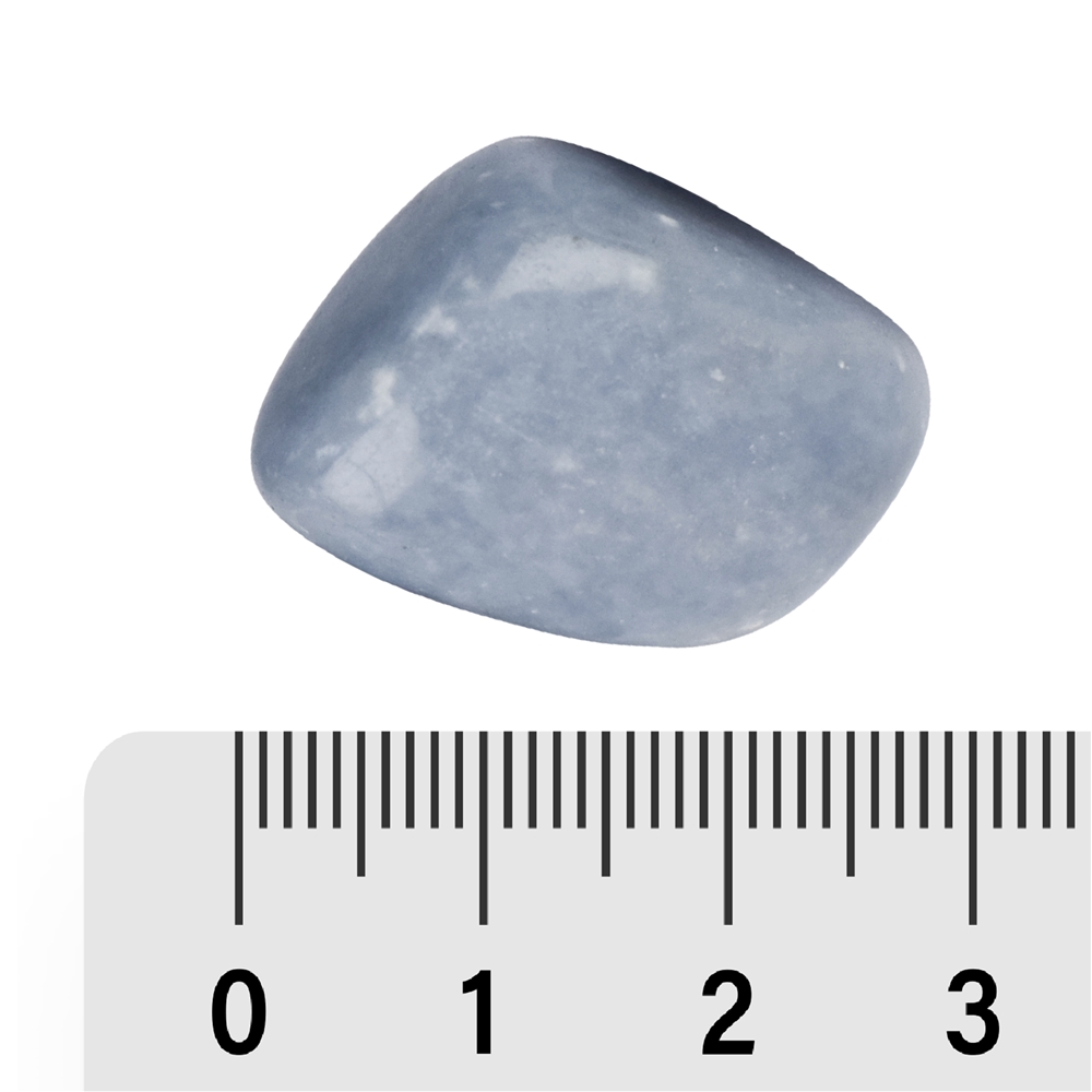 Tumbled Stone Angelite (Anhydrite), 2,5 - 3,2cm (L)