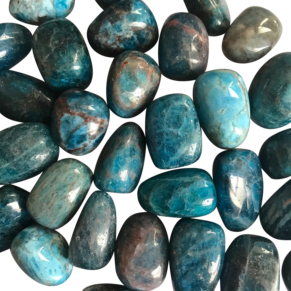 Tumbled Stones Apatite (bar.), 2,5 - 3,0cm (L)