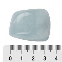 Trommelsteine Aquamarin, 2,8 - 3,5cm (XL)