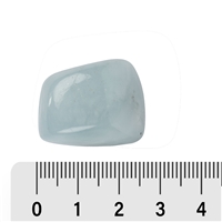 Pietre burattate di acquamarina, 2,0 - 2,5 cm (M)