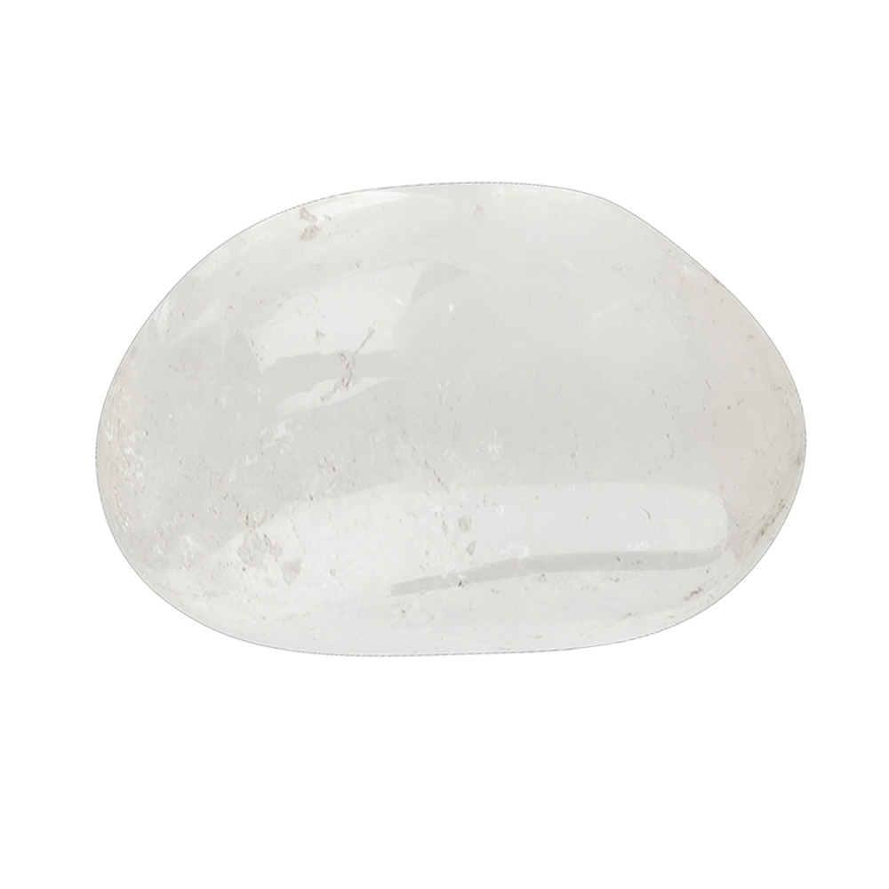 Pierre roulée Cristal de roche extra/standard, 3,0 - 5,0cm (Jumbo)