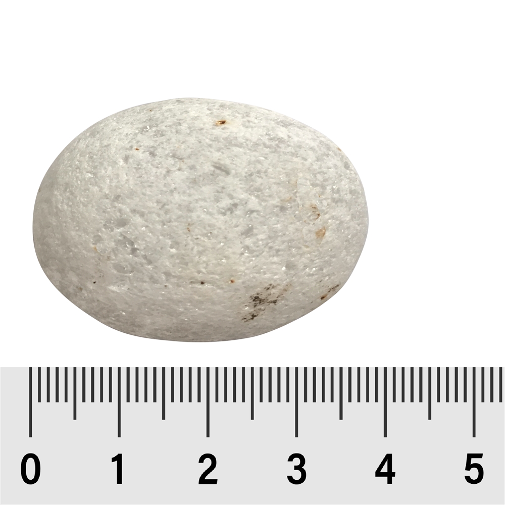 Cristallo di rocca burattato (burattato), 3,2 - 4,5 cm