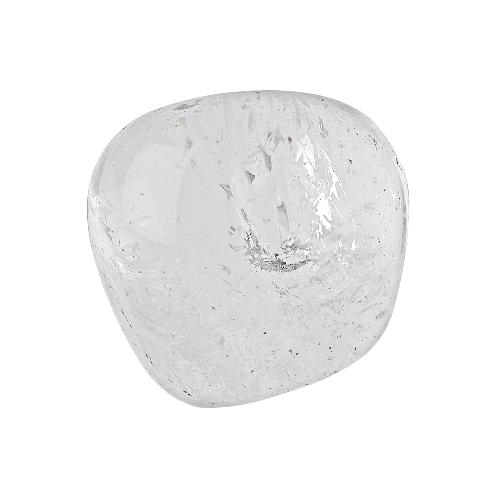 Pietra burattata in cristallo di rocca, 3,0 - 4,0 cm (XL)
