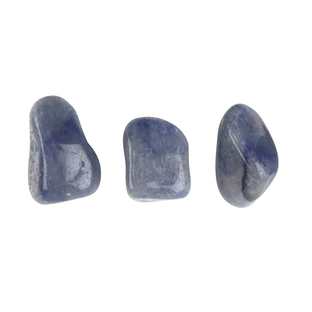 Trommelsteine Blauquarz, 2,0 - 3,0cm (M)