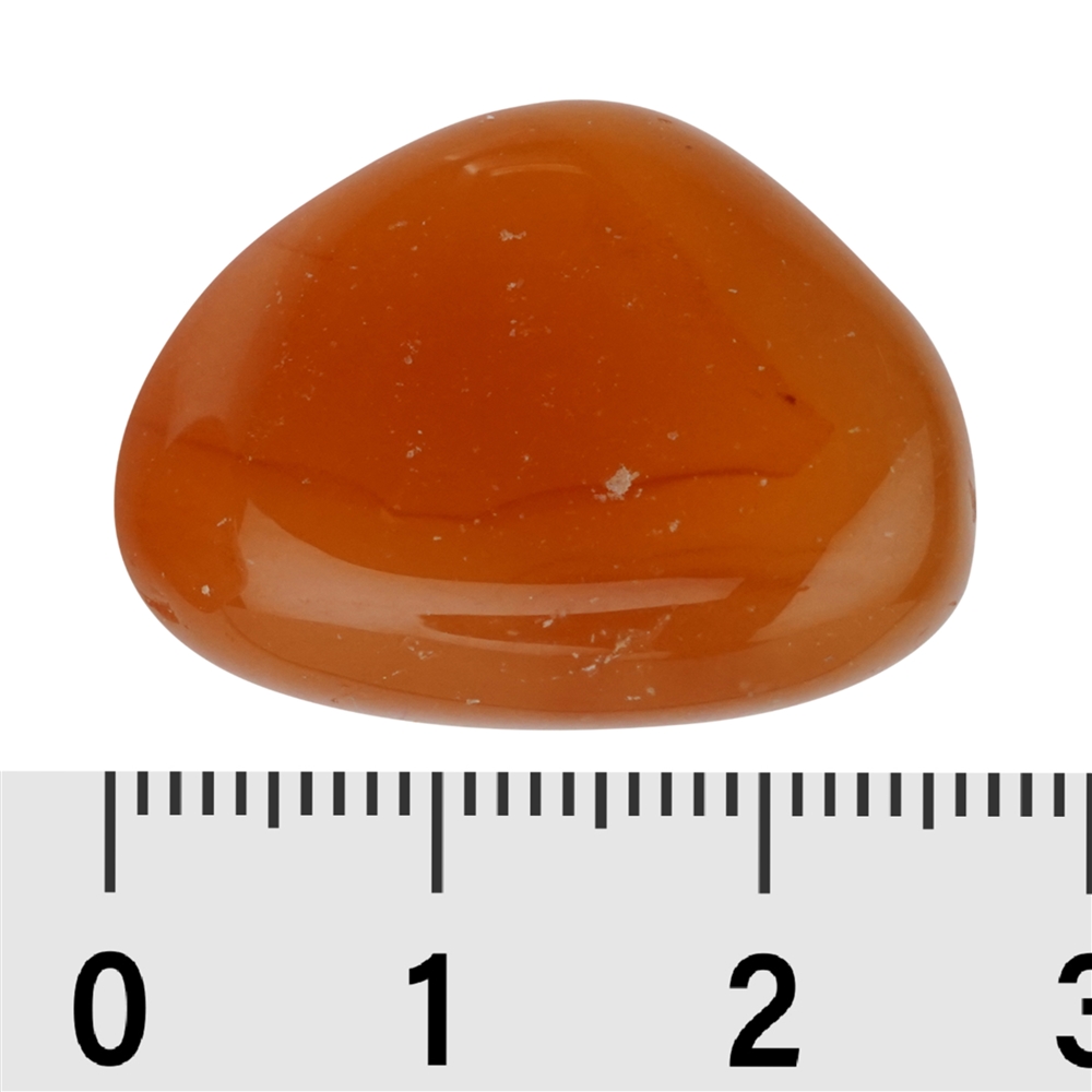 Piedras rodadas cornalina, 1.8 - 2.5cm (M)