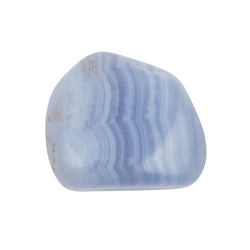 010450202 Blue Lace Agate (blue), 3.0 - 4.5cm (XL) | wholesaler gems & healing stones