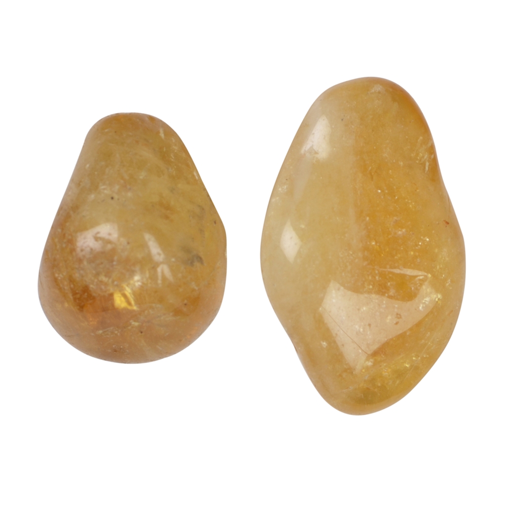 Tumbled Stones Citrine (fired) extra, 3,0 - 4,0cm (L)