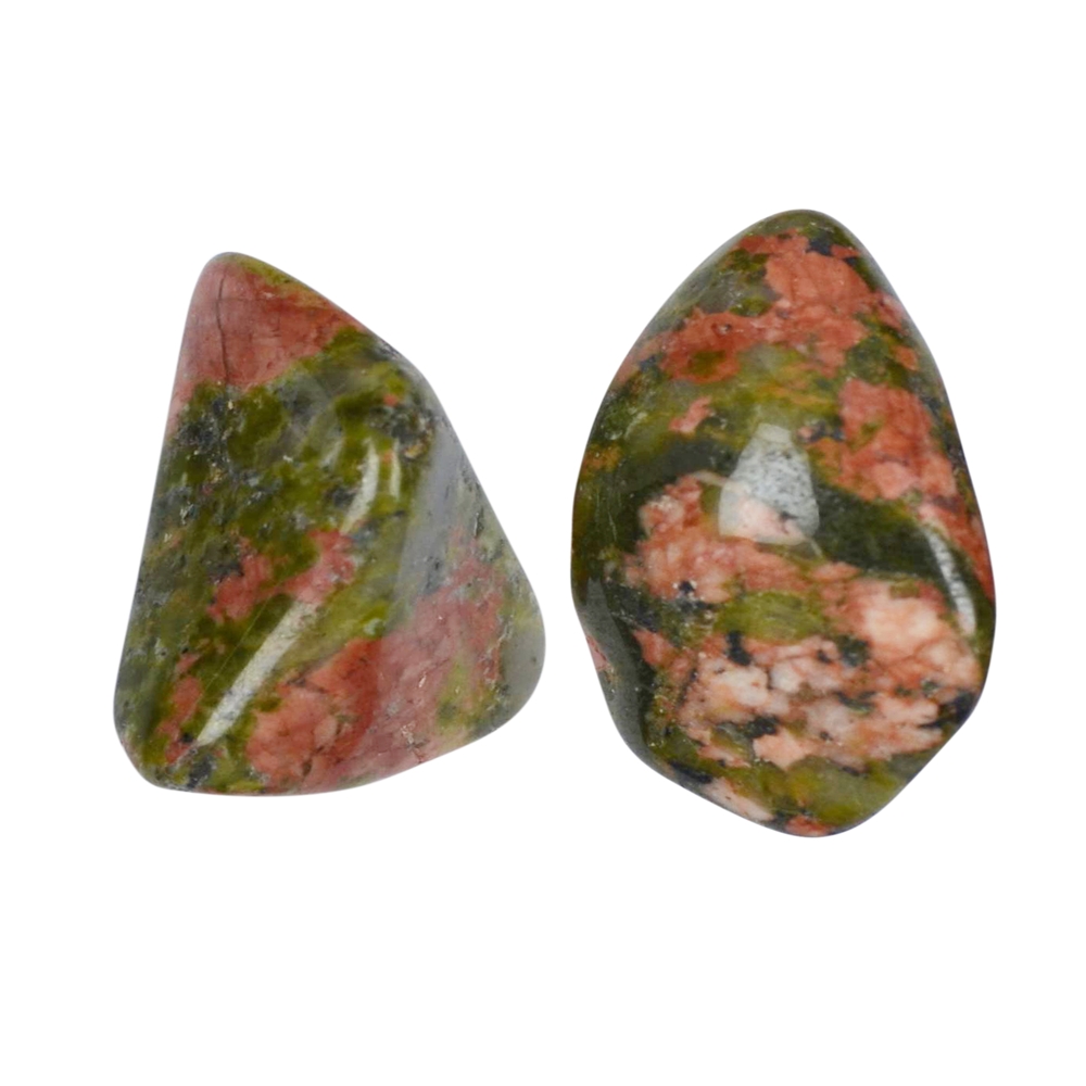 Tumbled Stones Unakite, 2,5 - 3,5cm (L)