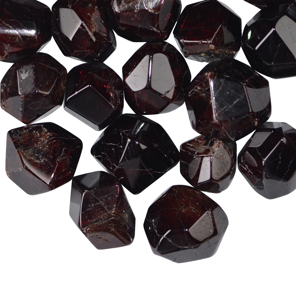 Tumbled stones garnet (polished crystals), 2.0 - 2.8 cm (XL)