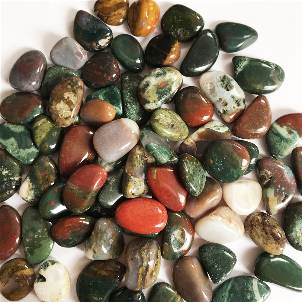 Tumbled Stones Jasper (multicolored), 2,0 - 3,0cm (M)