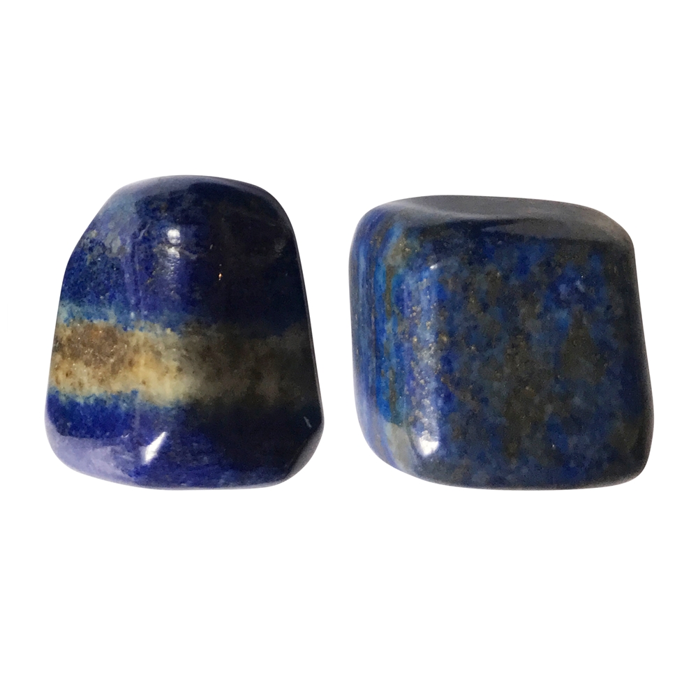 Pierre roulée Lapis-lazuli A, 2,5 - 3,0cm (L)
