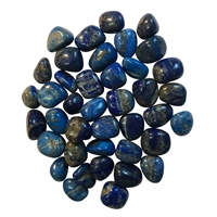 Pierre roulée Lapis-lazuli B, 2,0 - 2,5cm (M)