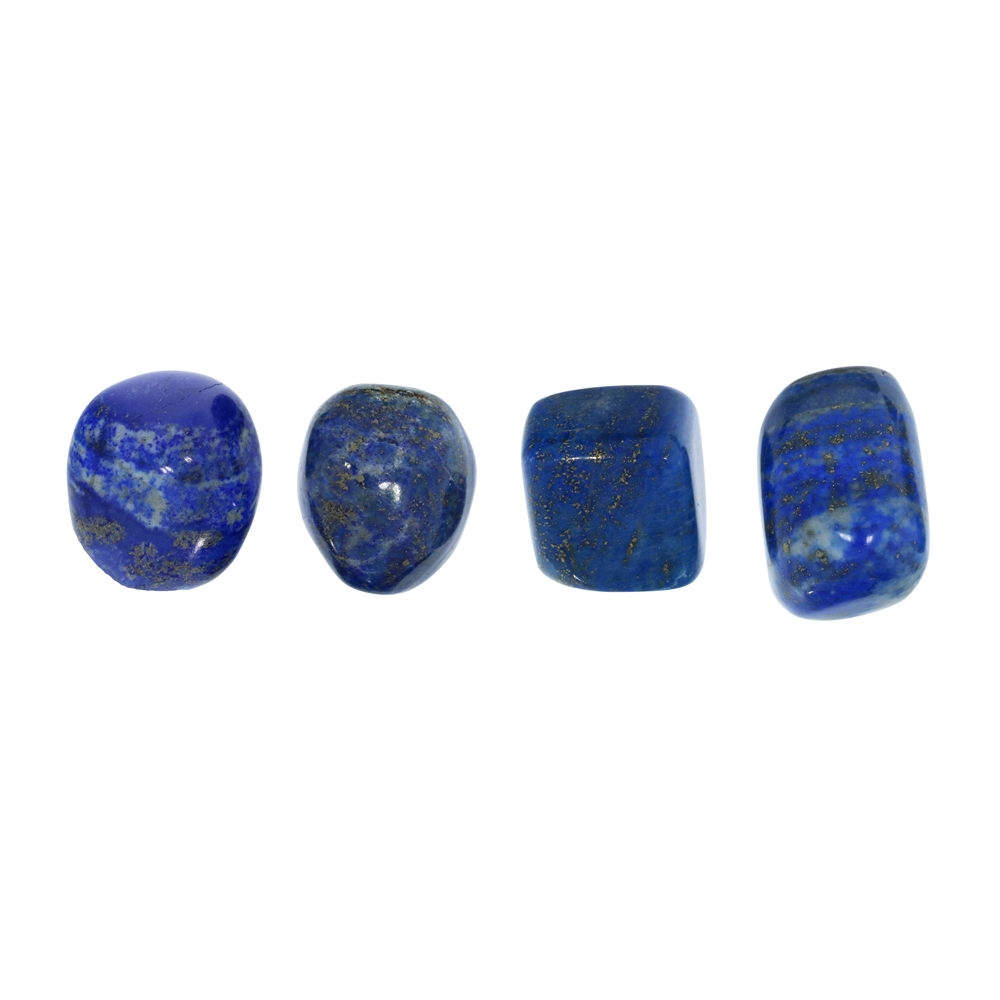 Pierre roulée Lapis-lazuli A, 1,5 - 2,0cm (S)