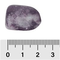 Pierre roulée Lépidolite, 1,7 - 2,5cm (M)