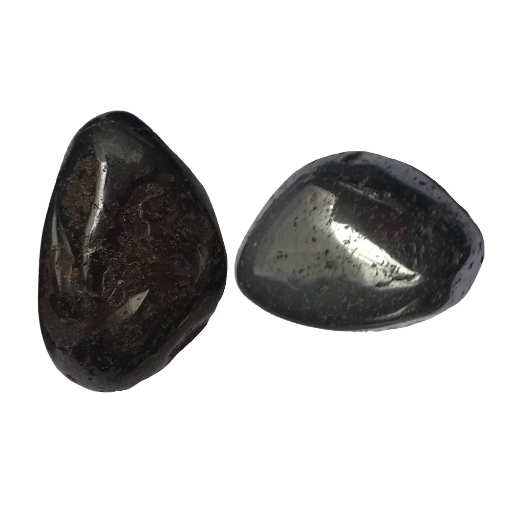 Pietra burattata magnetite, 2,5 - 3,3 cm (L)