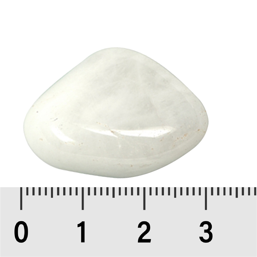 Pietra burattata quarzo neve, 2,3 - 3,6 cm (L)
