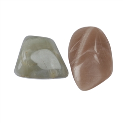 011130301 Tumbled Stone Moonstone, 2,0 - 3,5cm (L) | wholesaler gems & healing stones