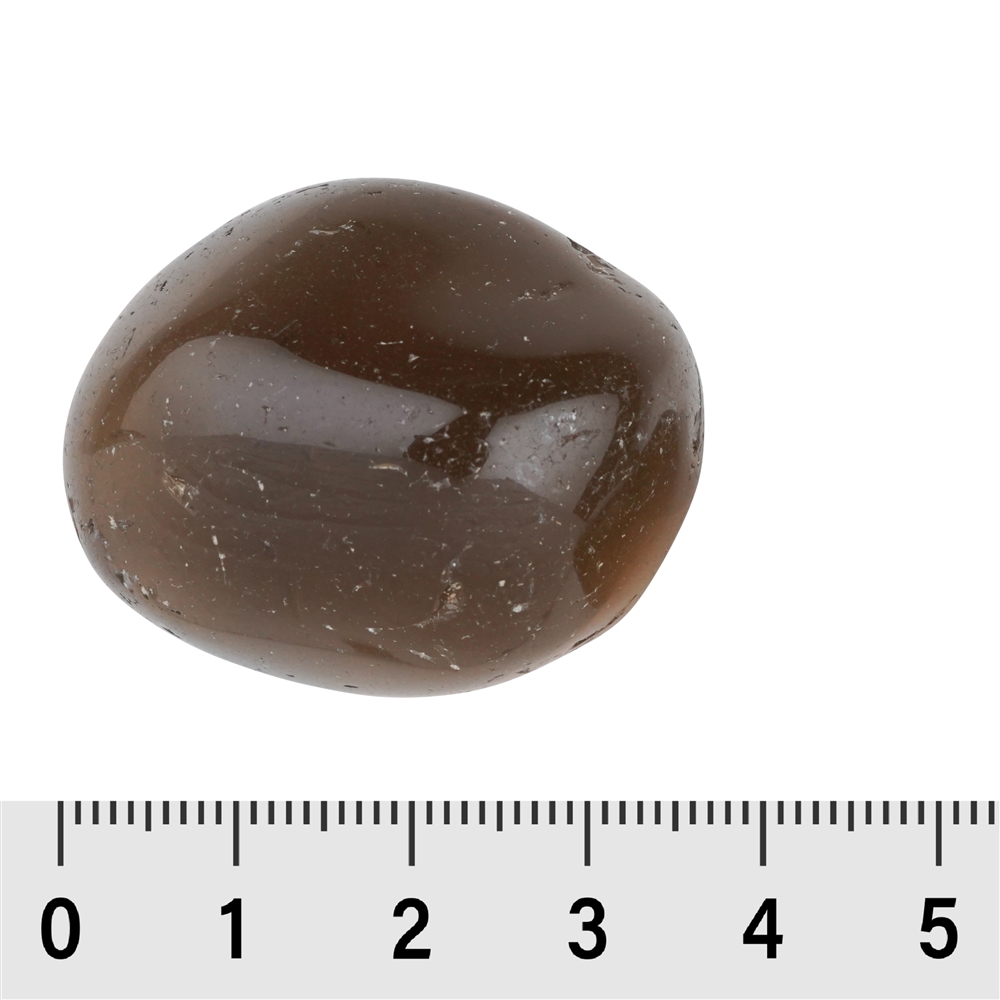 Pietra burattata quarzo fumé, 3,0 - 4,0 cm (XL)