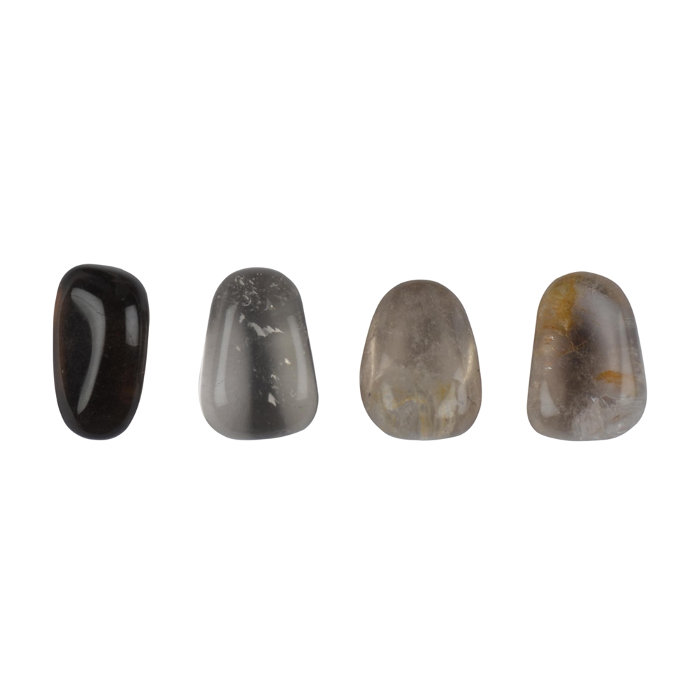 Tumbled Stones Smoky Quartz extra, 1,0 - 2,0cm (S)