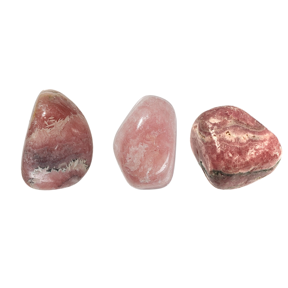 Rodocrosite A pietre burattate, 1,8 - 2,5 cm (M)