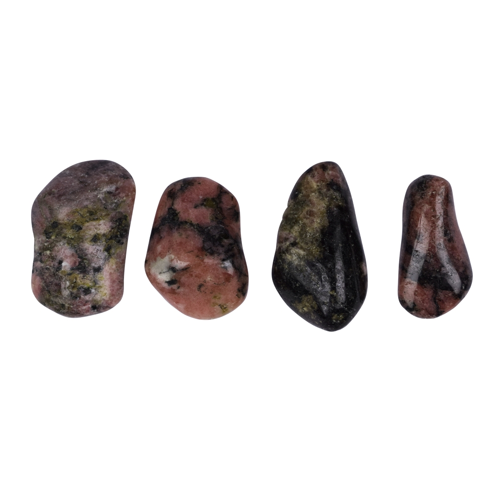 Tumbled Stone Rhodonite, 1,5 - 2,0cm (S)